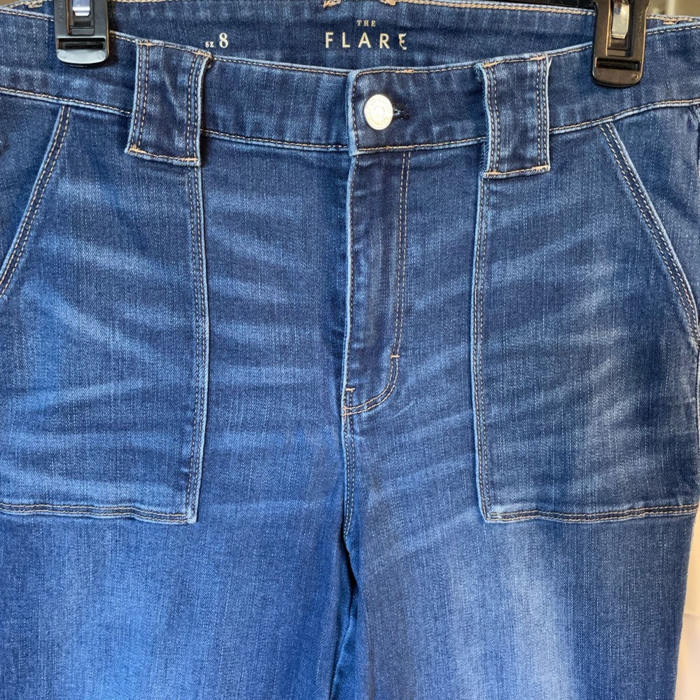 White House Black Market flare jeans